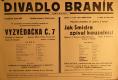 Praha-Braník, SDO, Vyzvědačka číslo 7 - Jak Šmidra zpíval kouzelnici - plakát, 1937