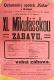 Kolín, Kolár, Mikulášská zábava - plakát, 1909
