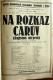 Rabí, SDO Vlastimil, Na rozkaz carův – plakát, 1932