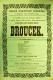 Kostelec nad Černými Lesy, SDO, Brouček - plakát, 1900