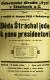 Žiželice, Tyl, Děda Štráchal jede k panu prezidentovi - plakát, 1931