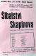 Dolní Stakory, Tyl, Šibalství Skapinova (Moliére),  plakát, 1957