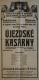 Žďár nad Sázavou, Sázavan-Havlíček, Újezdské kasárny - plakát, 1934
