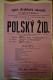 Nová Paka, SDO, Polský žid - plakát, 1885