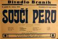 Praha-Braník, SDO, Sojčí pero - plakát, 1932