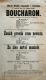 Chrudim, Divadelní ochotníci, Boucharon - Ženich provdá svou nevěstu - Za živa mrtvi manželé - plakát, 1866
