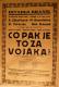 Praha-Braník, Divadlo Braník, Copak je to za vojáka? - plakát, 1929
