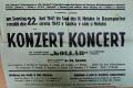 Sádek, SDO Klicpera, Koncert - plakát, 1941