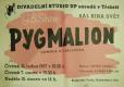 Třebíč, UP, Pygmalion - plakát, 1957