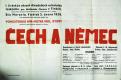 Třebíč, Jiráskův okrsek, Čech a Němec - plakát, 1926