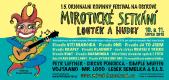 Mirotice, Mirotické setkání loutek a hudby - plakát, 2018