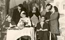 Malé Prosenice, Dramatický odbor VOS, Recept na štěstí, skupinové foto herců, 1944