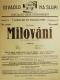 Divadlo Na Slupi, Milování - plakát, 1927