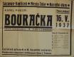 Žďár nad Sázavou, Sázavan-Havlíček, Bouračka - plakát, 1937