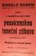 Praha-Braník, SDO, Posvícenská taneční zábava - plakát, 1936
