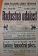 Březovice, Jandera, Radostná událost - plakát, 1926