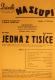 Praha-Nové Město, Vzděl. sbor vyšehradský, Divadlo Na Slupi, Jedna z tisíce - plakát, 1945