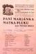 Stará Boleslav, Tyl, Paní Marjánka, matka pluku - plakát, 1956