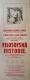 Litomyšl, JDO, Filosofská historie - plakát, 1932