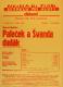 Praha-Nové Město, Divadlo Na Slupi, Paleček a Švanda dudák - plakát, 1937
