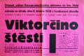 Vysoké Mýto, Kovoprůmyslové dělnictvo, Viktorčino štěstí - plakát, 1939