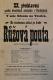 Pardubice, SDO, Růžová pouta - plakát, 1894