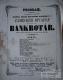 Litomyšl, JDO, Bankrotář - plakát, 1866