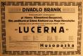 Praha-Braník, SDO, Divadlo Braník, Lucerna - plakát, 1929
