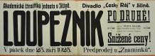 Jičín, Akademici, Loupežník - plakát, 1925