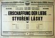 Pelhřimov, Rieger, Stvoření lásky - plakát, 1943