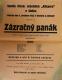 Sádek, SDO Klicpera, Zázračný panák - plakát, 1922