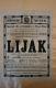 Nová Paka, SDO, Liják - plakát, 1922
