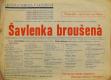 Holešov, Sokol, Šavlenka broušená - plakát, 1938