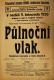 Luže, Jaroslav, Půlnoční vlak - plakát, 1930