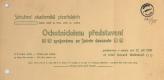 Plzeň, Akademici, ochotnické představení – program, 1906