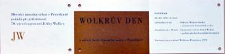 Wolkrův den – literárněvědné přednášky, program, WP 1970