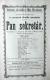 Mnichovo Hradiště, Ochotnické divadlo, Pan sekretář - plakát, 1881