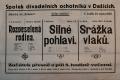 Dašice, SDO, Rozveselená rodina - Silné pohlaví - Srážka vlaků - plakát, 1925
