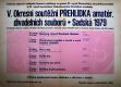 Sadská, OP amatérských divadelních souborů, plakát, 1979