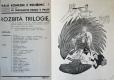 Pelhřimov, Dramatické studio mladých, Divadlo satiry, Rozbitá trilogie - program, 1945