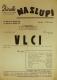 Praha-Nové Město, Vzděl. sbor vyšehradský, Divadlo Na Slupi, Vlci - plakát, 1946