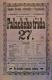 Sezemice, Ochotníci, Palackého třída 27 - plakát, 1899