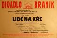 Praha-Braník, SDO, Lidé na kře - plakát, 1937