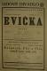 Praha-Bohnice, Lidové divadlo, Evička - plakát, 1942