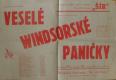 Vrchlabí, DS Šír, Veselé windsorské paničky, Shakespeare, r. M. Hamplová, 1954 - plakát
