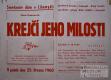 Litomyšl, JDO, OÚNZ, Krejčí jeho milosti - plakát, 1960