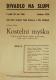 Praha-Nové Město, Divadlo Na Slupi, Kostelní myška - plakát, 1946