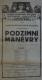 Žďár nad Sázavou, Sázavan-Havlíček, Podzimní manévry - plakát, 1928