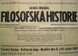 Trhové Sviny, Igla, činoherní div. soubor ZV ROH, Filosofská historie – plakát, 1961
