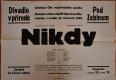 Jičín, Agrostroj ČSM, Nikdy - plakát, 1949